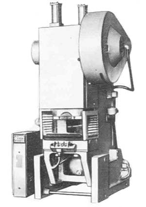 Фото пресса однокривошипного простого дії открытого наклоняемого КД2328